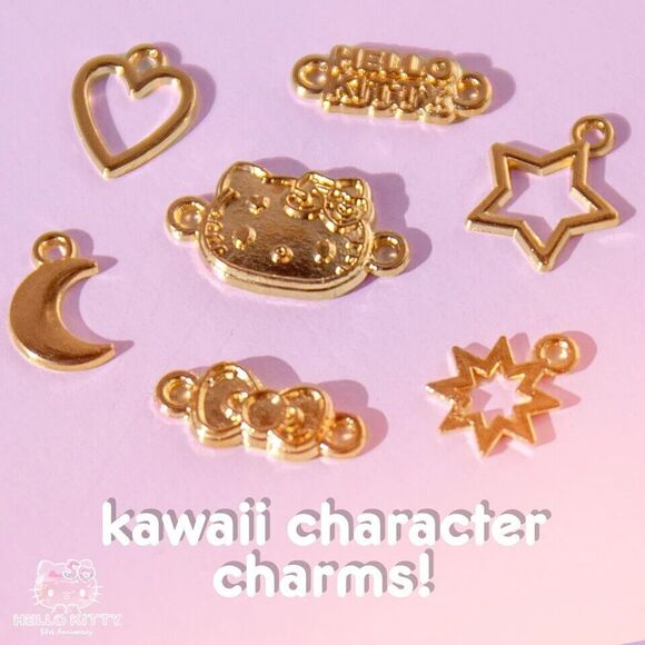 Hello Kitty 50th Anniversary Jewelry Studio by Sanrio NIB - Picture 4 of 6